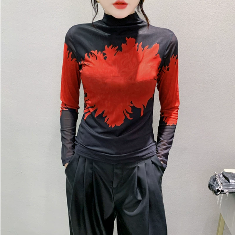 Winter Clothing Layers - Herfst Nieuwe Lange Mouw Positionering Afdrukken