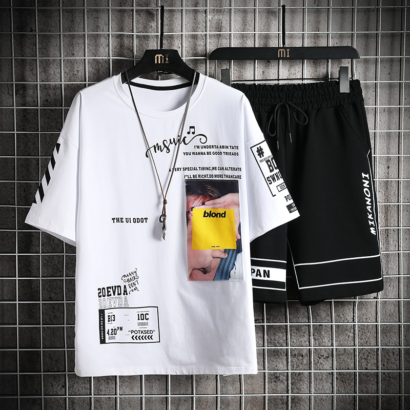 Winter Clothing Name - Nieuwe heren zomer trainingspak kleding bedrukte