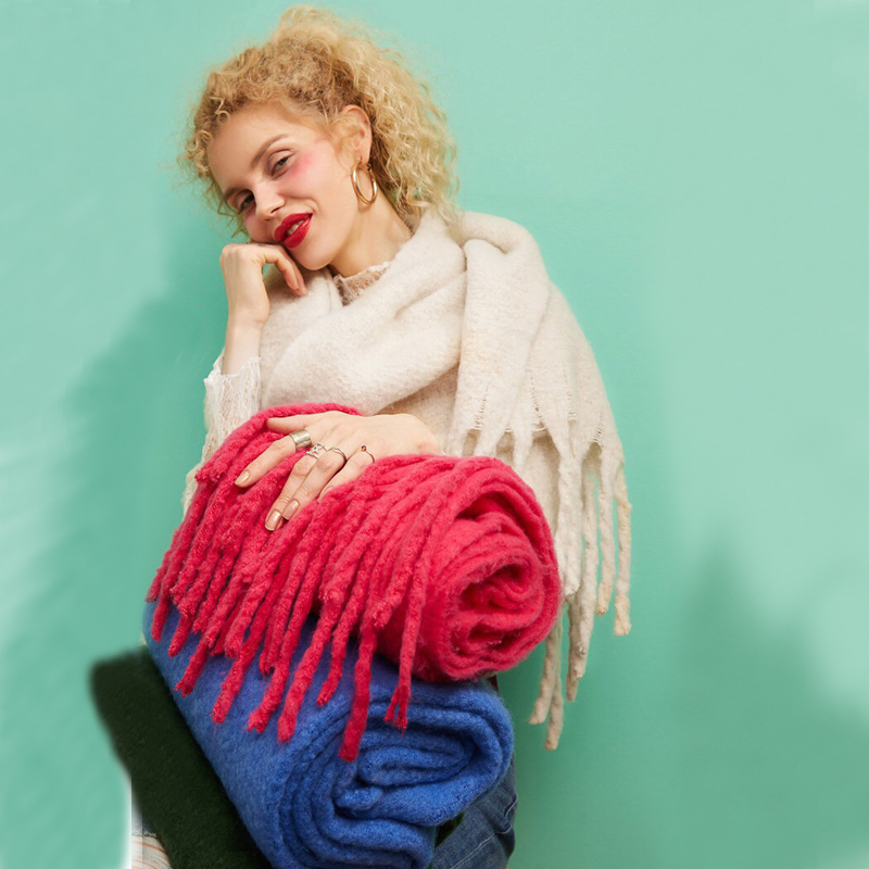 Cashmere Scarf Wrap - Designer Merk Vrouwen Winter Sjaal Dames