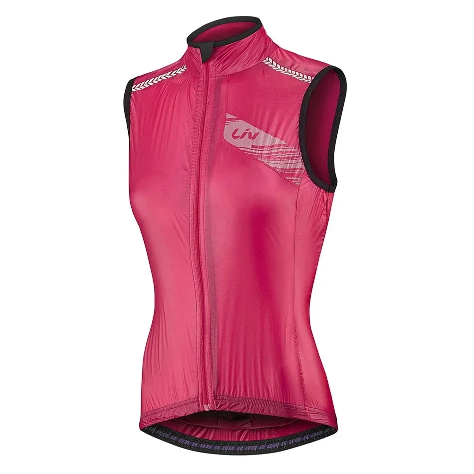Padded Vest Gilet - Liv Vrouwen Winddicht Vest Wielertrui Jas