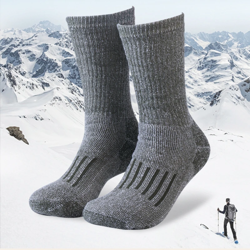 Thermal Sock Merino - Wandelsokken Merinowol voor heren 80% merinowol