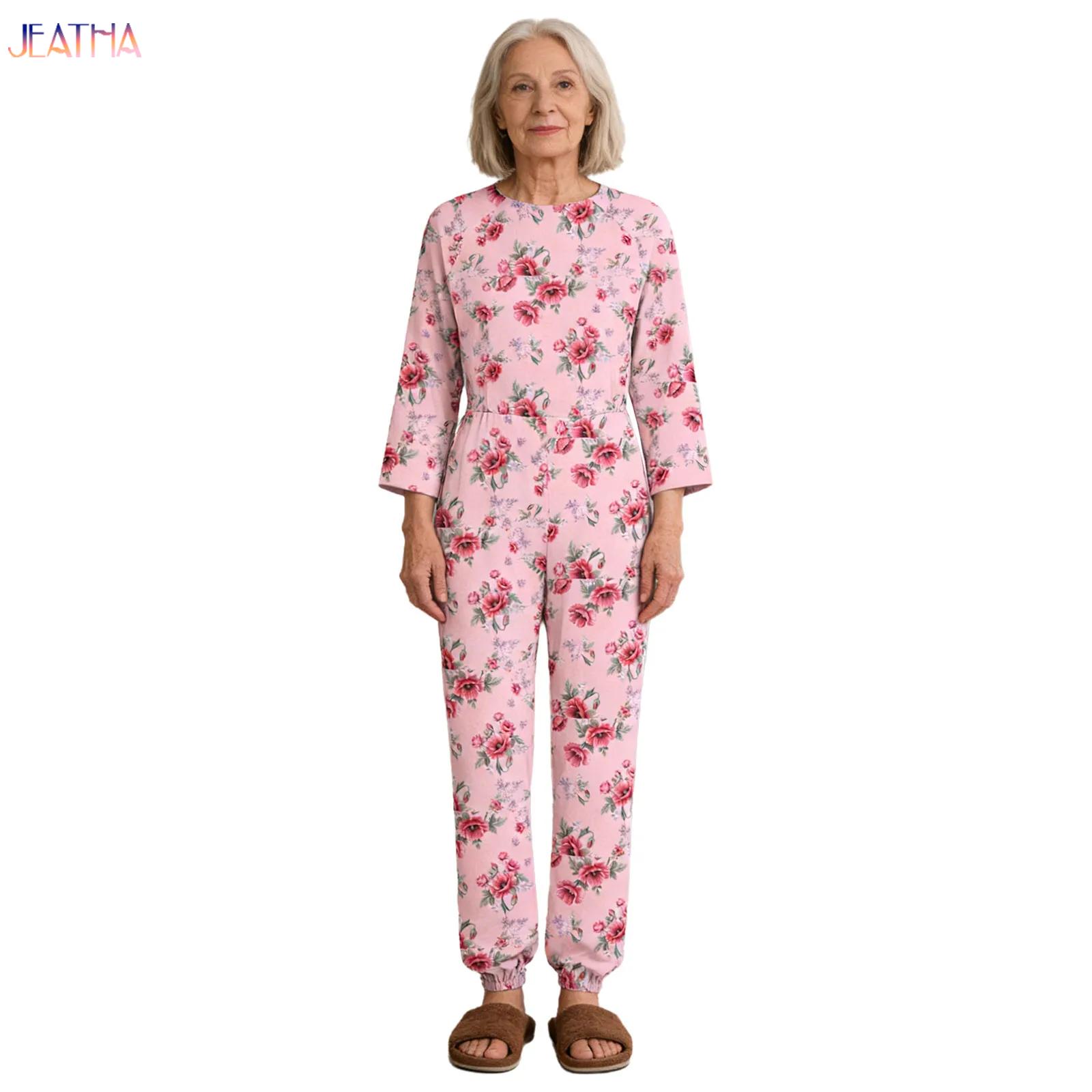 Winter Clothing Needs - Dames Senioren Alzheimer Adaptieve Rompers Kleding