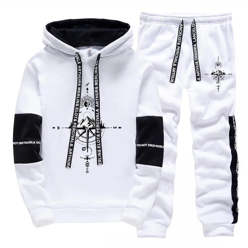 Winter Clothing Equipment - Nieuwe herfst-winter heren trainingspak mode casual