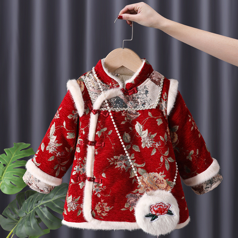 Winter Clothing For Babies - Winter Baby Meisjes Hanfu Kids Prinses