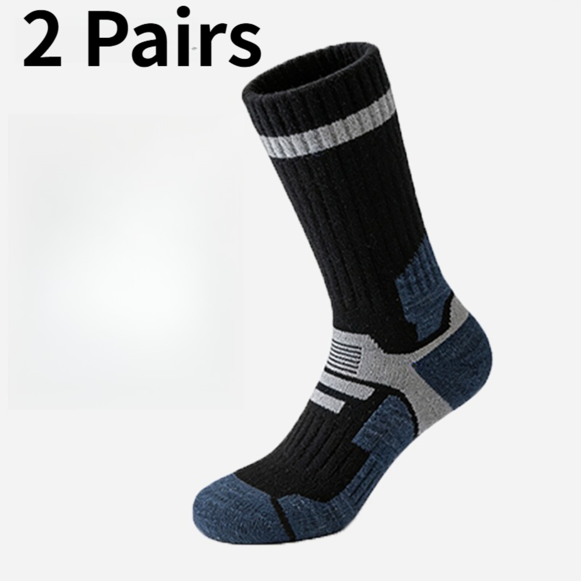 Thermal Sock Merino - 1/2Pairs Mannen Merino Wollen Sokken Winter