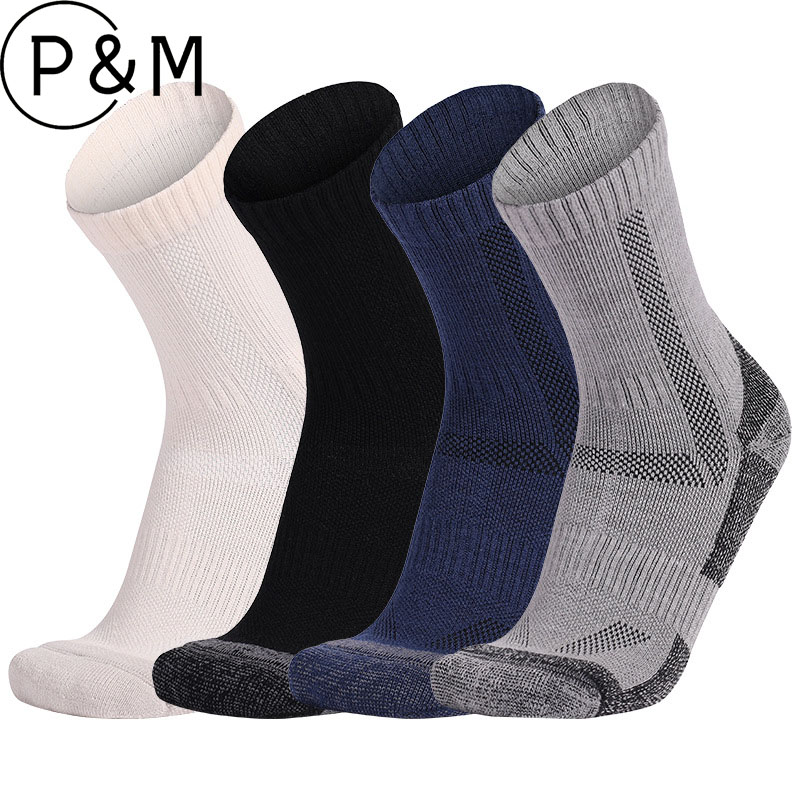 Thermal Sock Merino - 5PCS Dikke merinowol-wandelsokken voor heren, warme