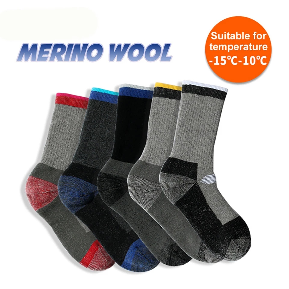 Thermal Sock Merino - 1 paar merinowollen thermosokken, winter, warm