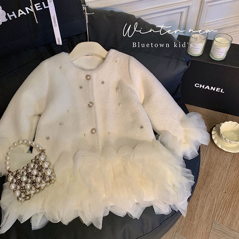 Harige prinsessenmeshjas voor  - Winter Clothing For Babies recensie en prijs