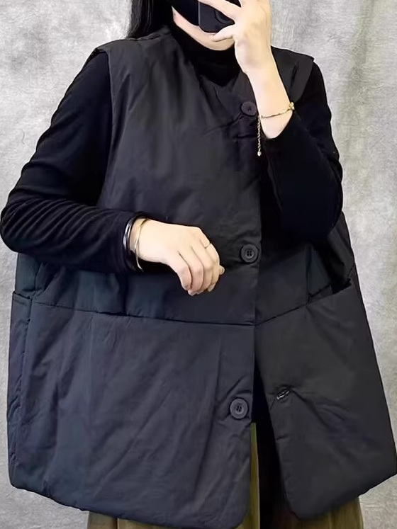 Retro kort mouwloos vest voor  - Winter Clothing Needs recensie en prijs