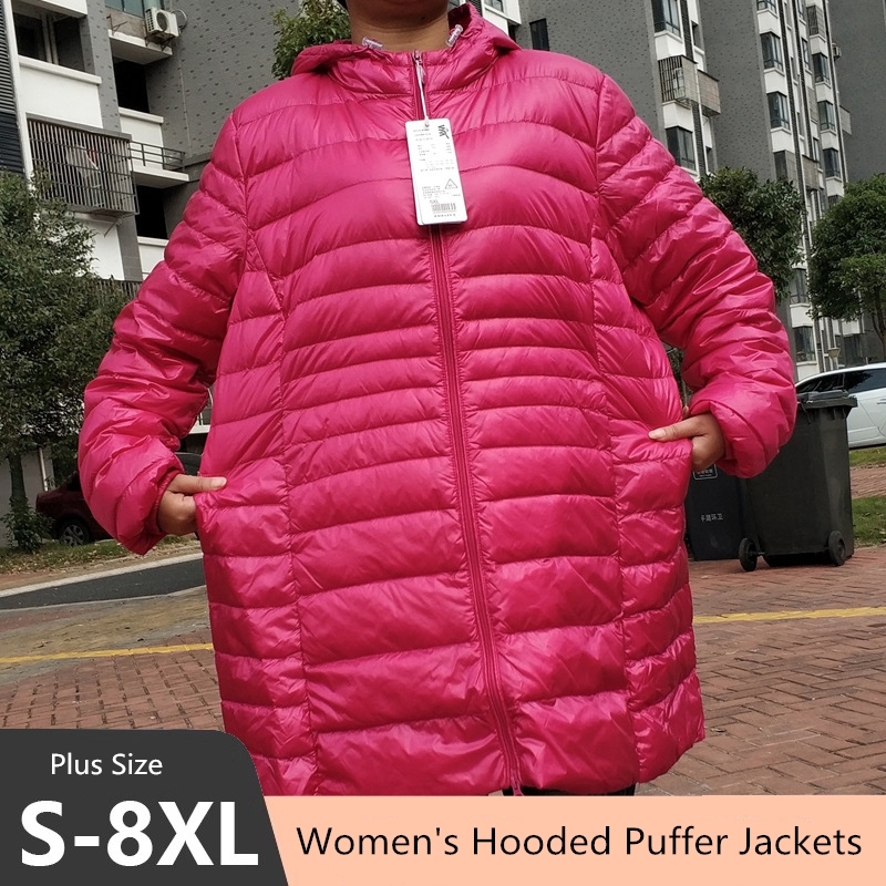 Plus Size 5XL 6XL 7XL Dames Pu - Winter Clothing Equipment recensie en prijs
