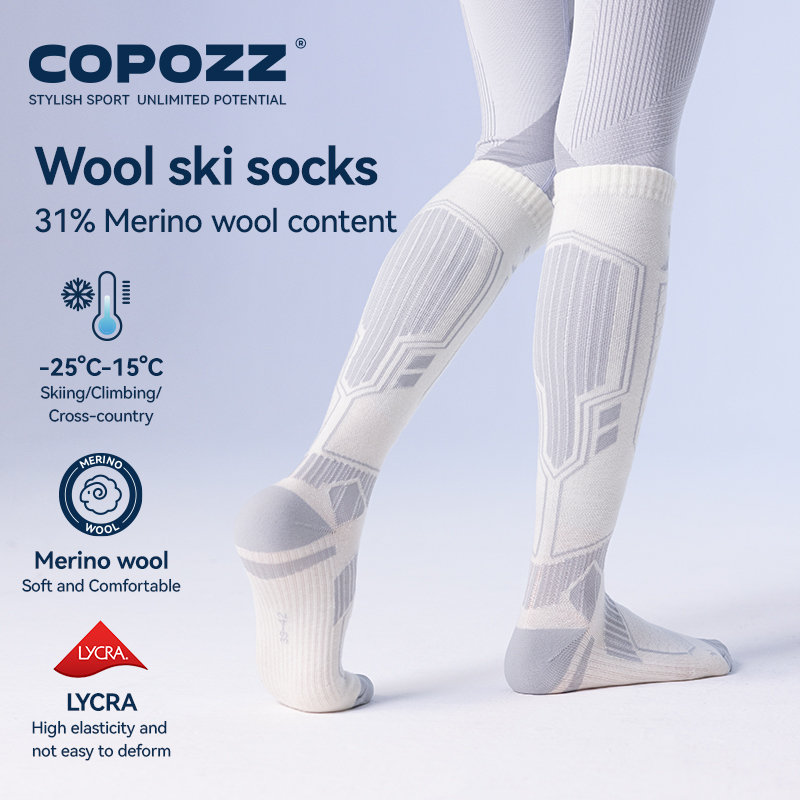 COPOZZ Nieuwe Winter Skisokken - Thermal Sock Merino recensie en prijs