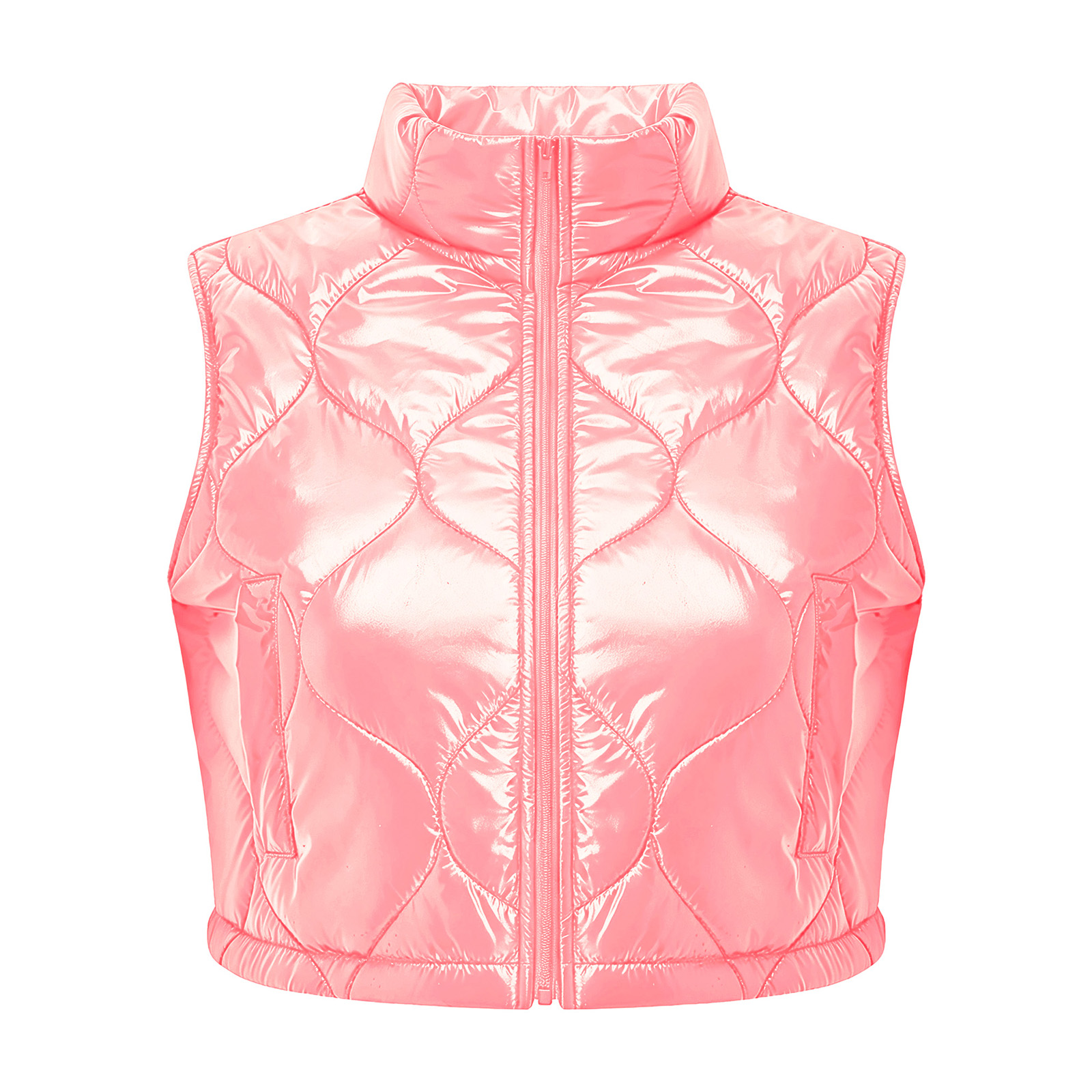 Dames korte jassen Vest Mouwlo - Padded Vest Gilet recensie en prijs