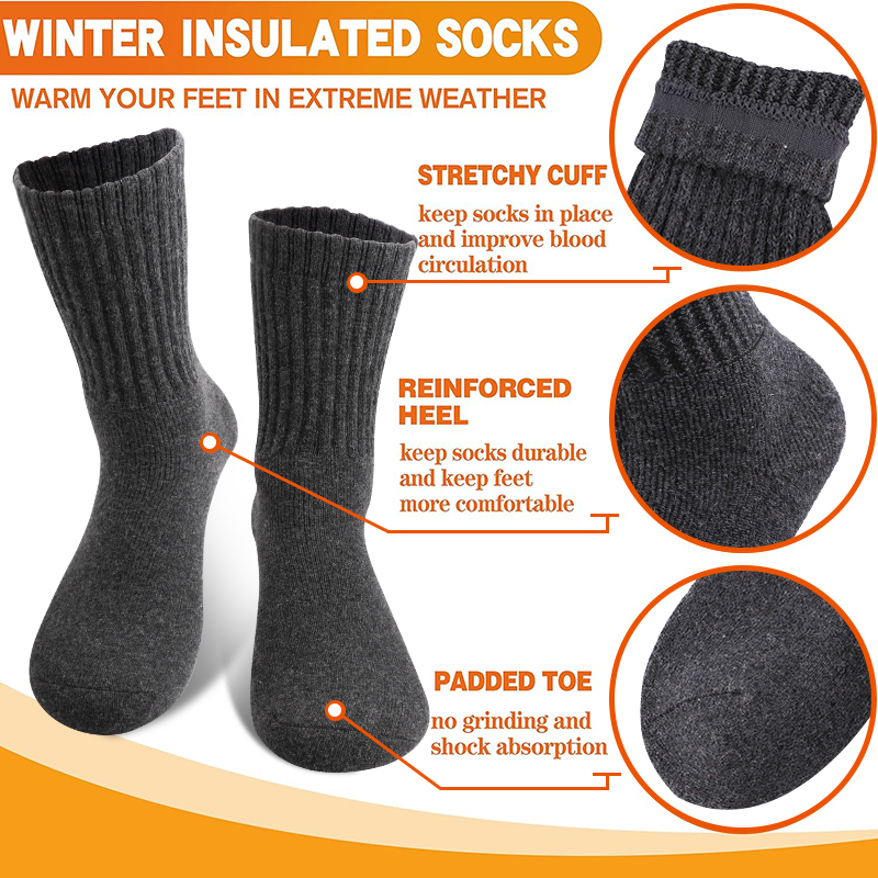 5 paar winter heren merinowoll - Thermal Sock Merino recensie en prijs