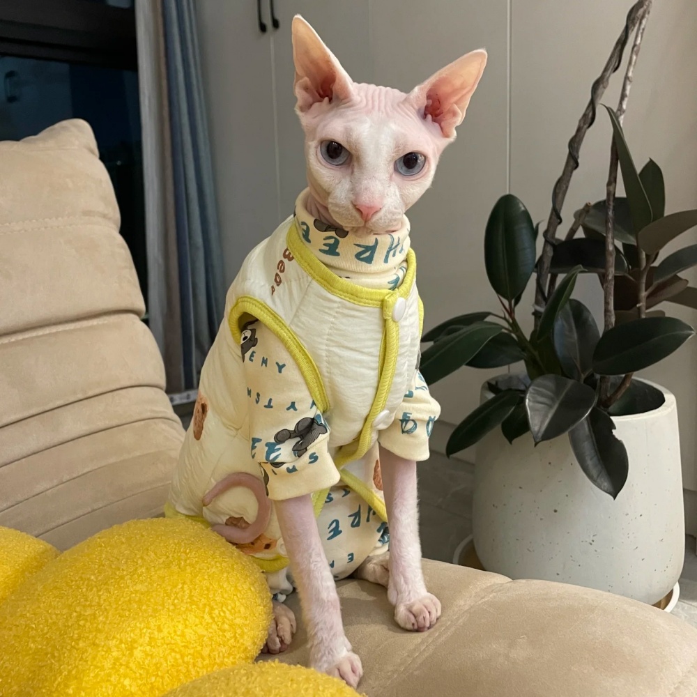 Dikke katoenen cartoon winterj - Yellow Winter Clothing recensie en prijs