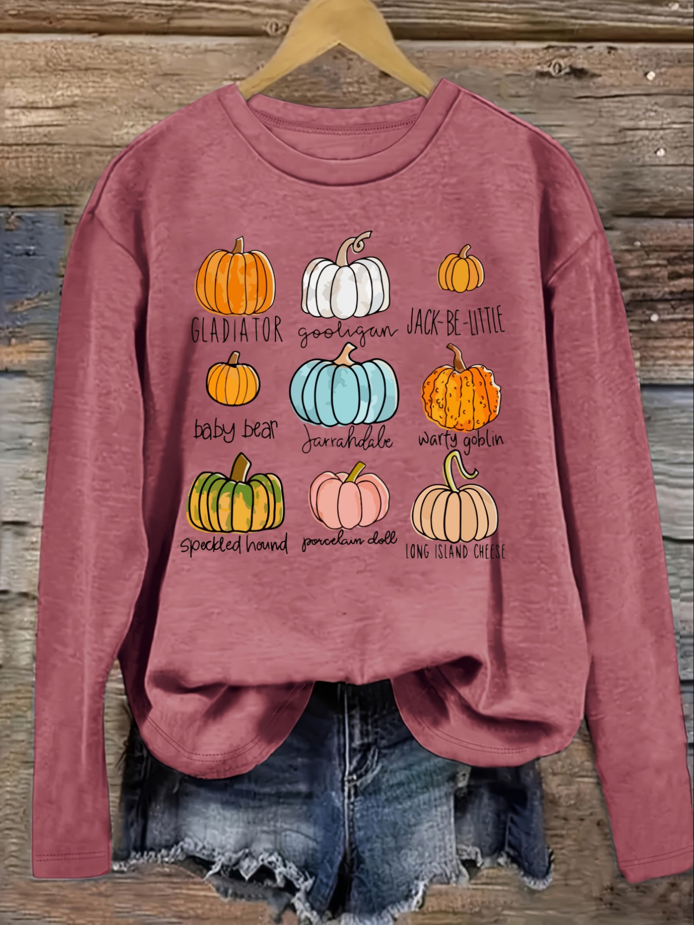 Dames Casual T-shirt met lange - Winter Clothing Name recensie en prijs
