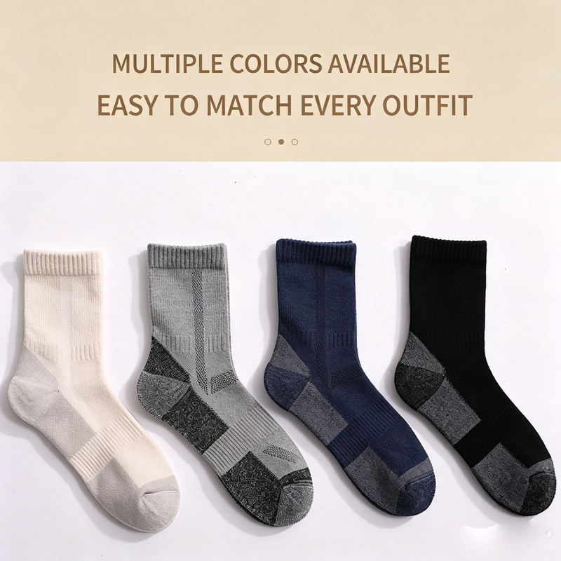 5PCS Dikke merinowol-wandelsok - Thermal Sock Merino recensie en prijs