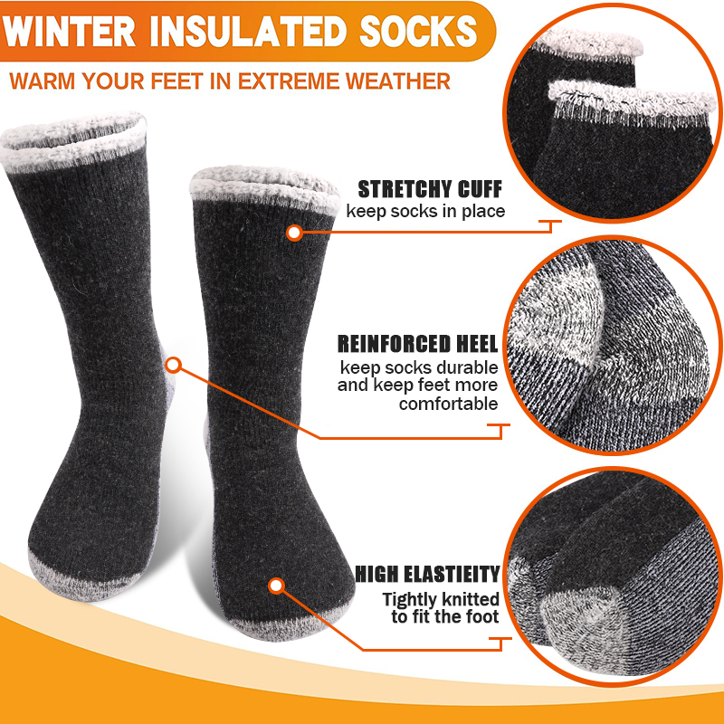 1 paar warme sokken van merino - Thermal Sock Merino recensie en prijs