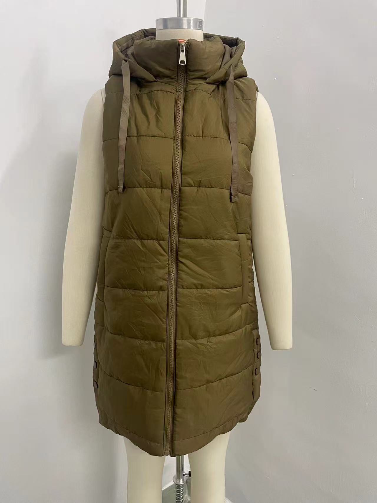 Dames halflange katoenen gewat - Padded Vest Gilet recensie en prijs