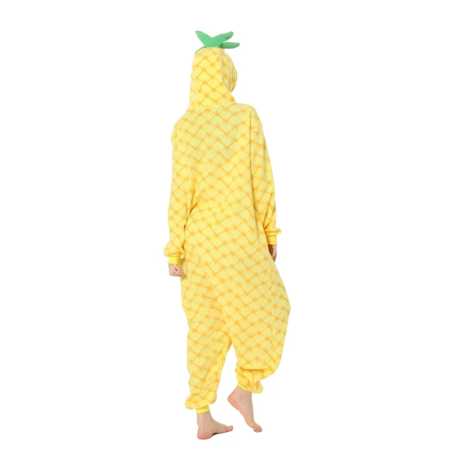 Cosplay Ananas Eendelige Pyjam - Yellow Winter Clothing recensie en prijs